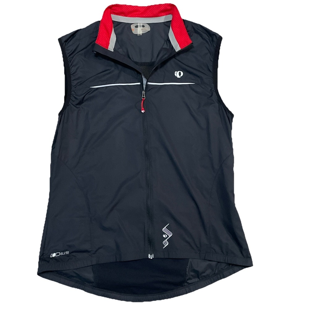 Pearl‎ Izumi Elite Barrier Cycling Vest Womens Size XL Red Black Lightweight